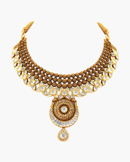 Sawansukha Antique Polki Necklace