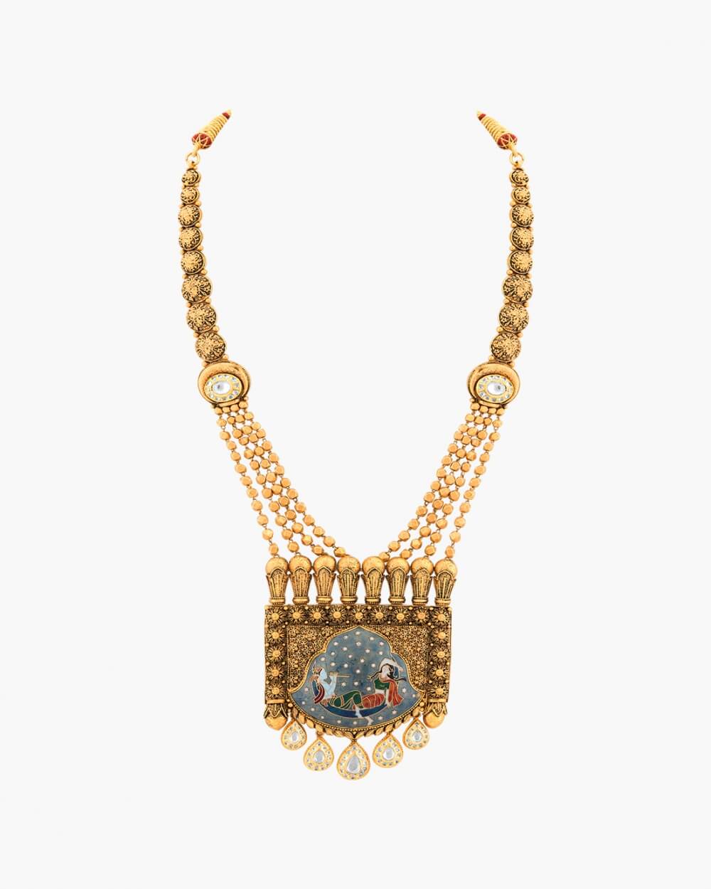 Sawansukha Gold Necklace