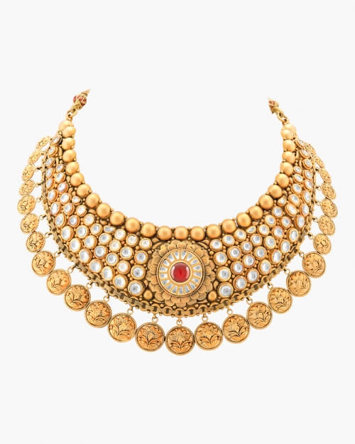 Sawansukha Antique Polki Necklace