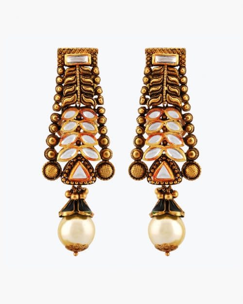 Sawansukha Antique Polki Earring