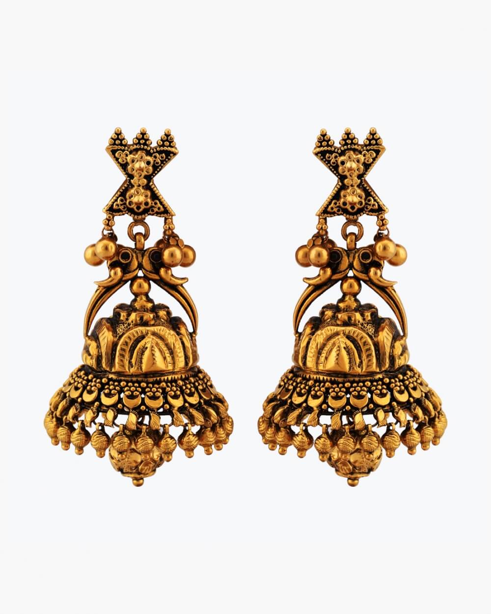 Sawansukha Antique Jhumka