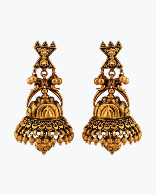 Sawansukha Antique Jhumka