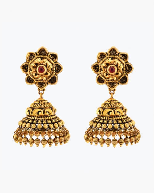 Sawansukha Antique Jhumka