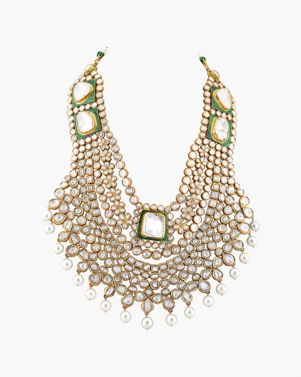 Sawansukha Antique Polki Necklace