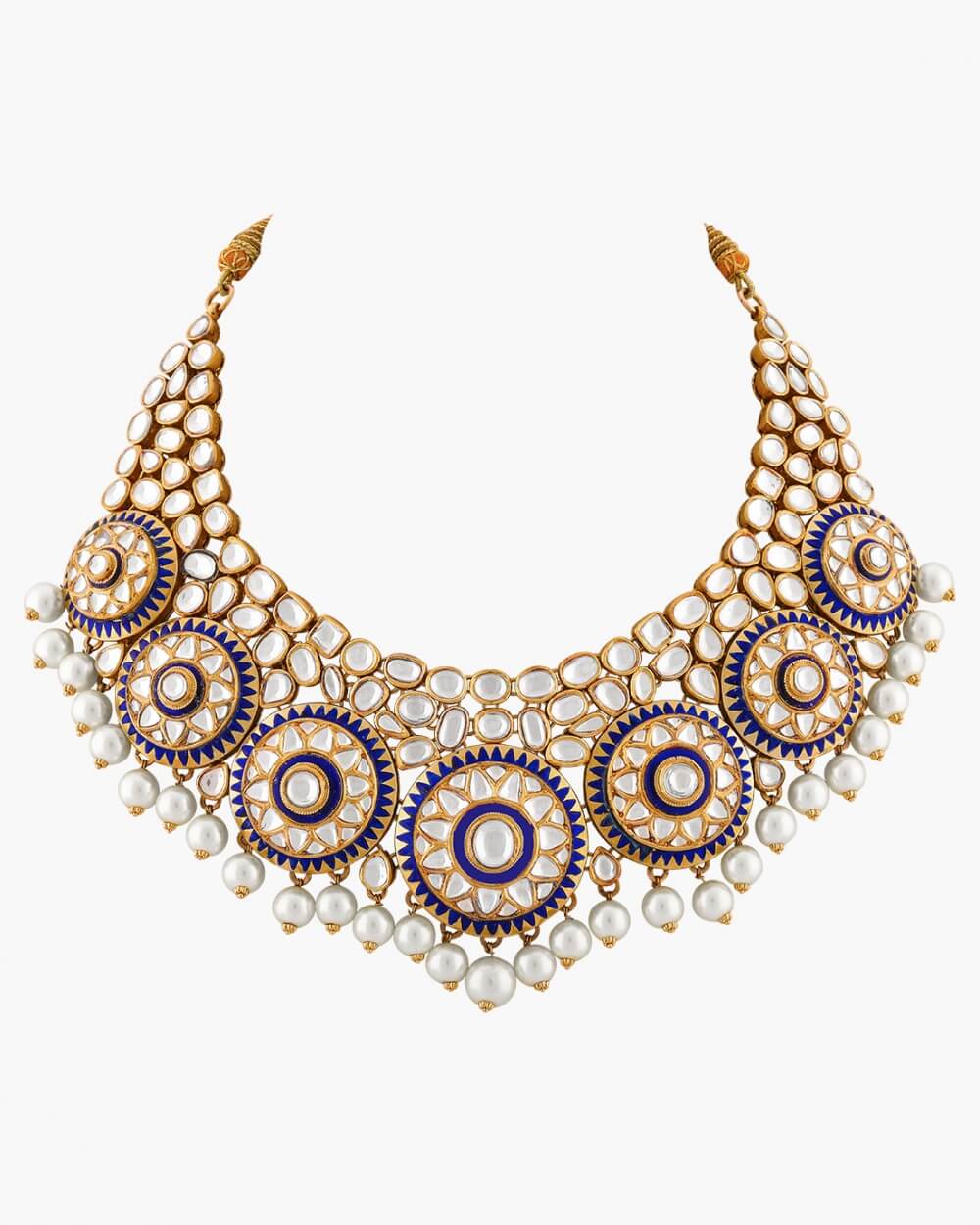 Sawansukha Antique Polki Necklace