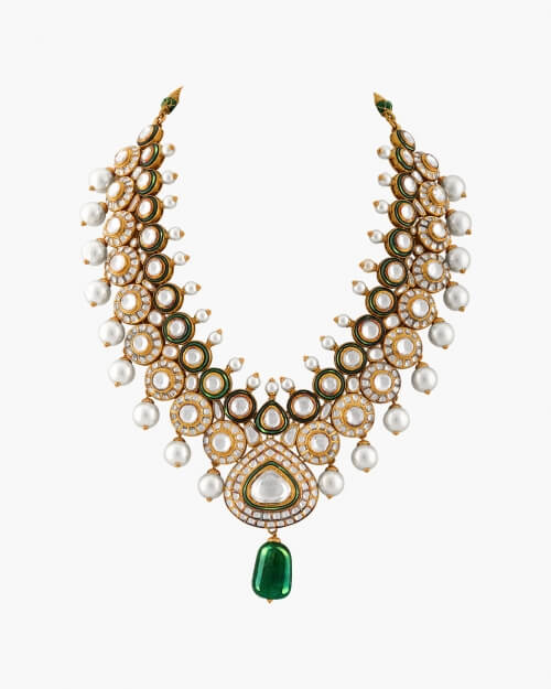 Sawansukha Antique Polki Necklace