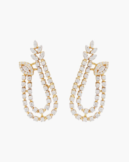 Sawansukha Diamond Earring Tops