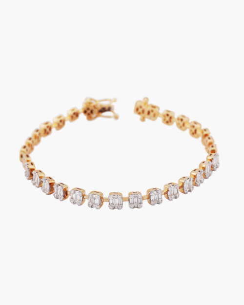 Sawansukha Diamond Ladies Chain Bracelet