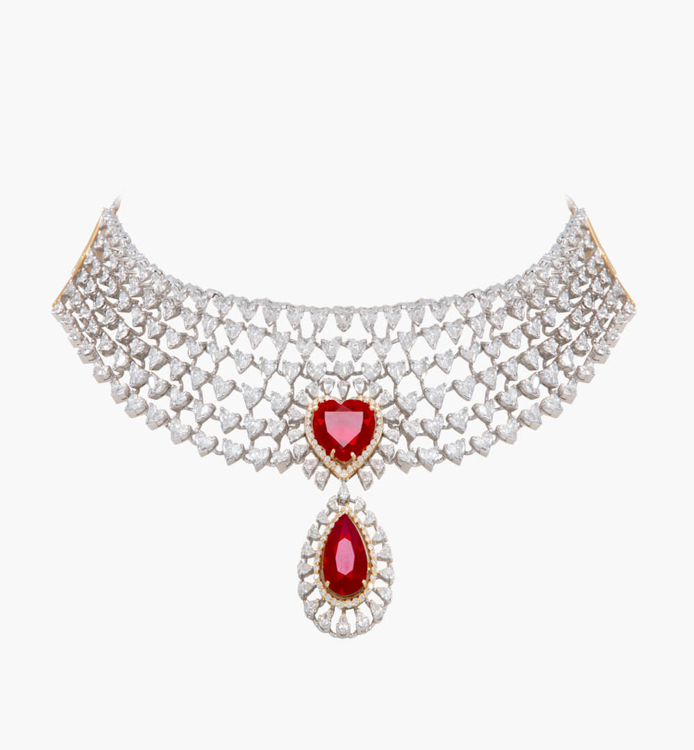 Sawansukha Diamond Necklace