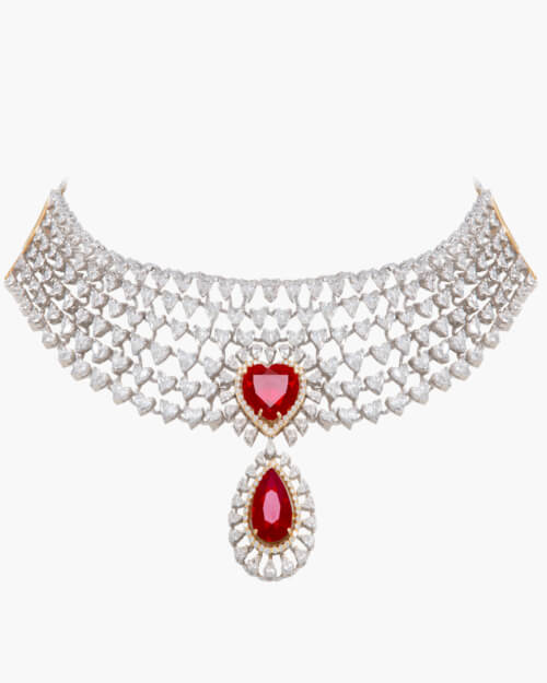 Sawansukha Diamond Necklace