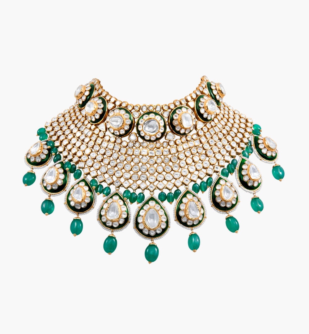 Sawansukha Antique Polki Necklace