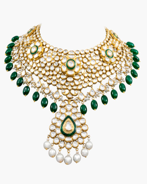 Sawansukha Antique Polki Necklace