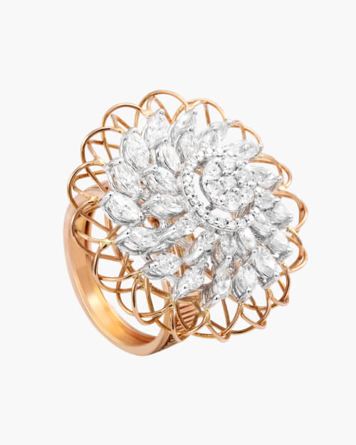 Sawansukha Diamond Cocktail Ring