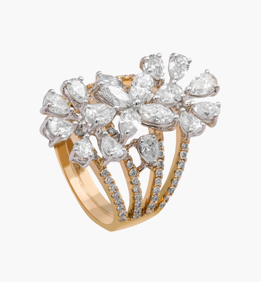 Sawansukha Diamond Ladies Ring