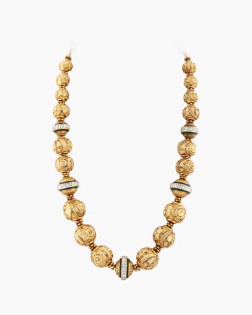 Sawansukha Gold Mala