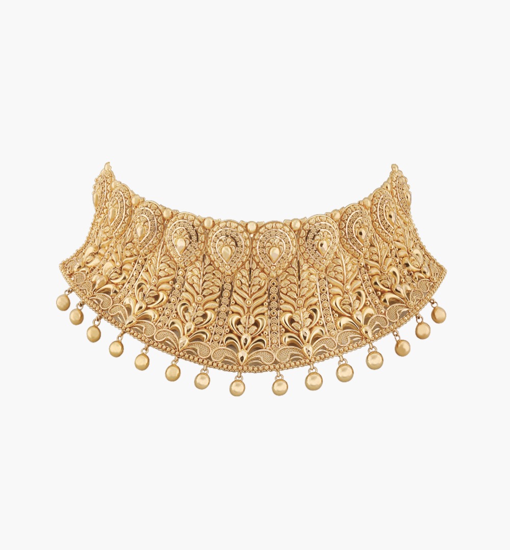 Sawansukha Heavy Weight Gold Choker