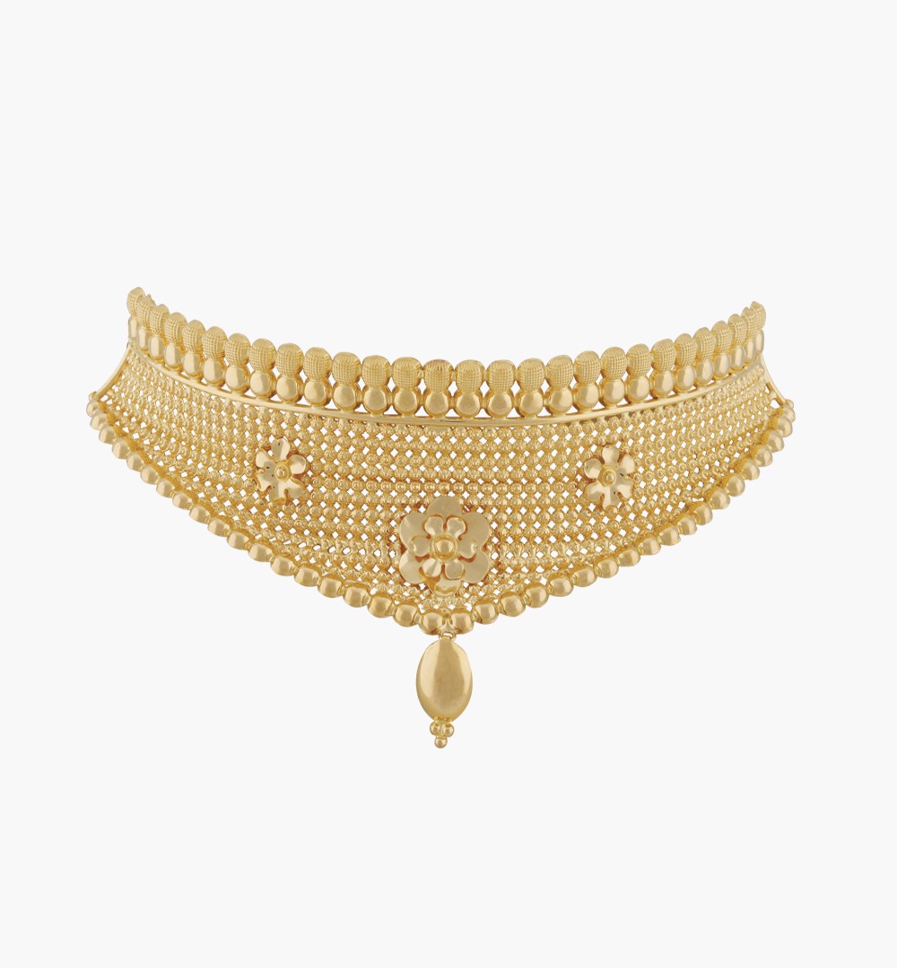 Sawansukha Heavy Weight Gold Choker