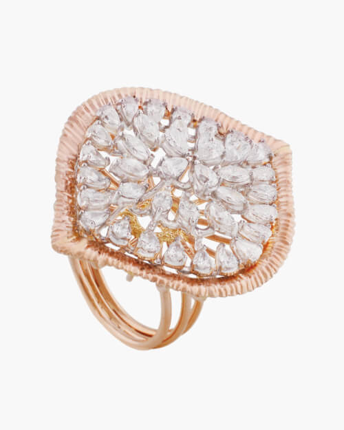 Sawansukha Diamond Cocktail Ring