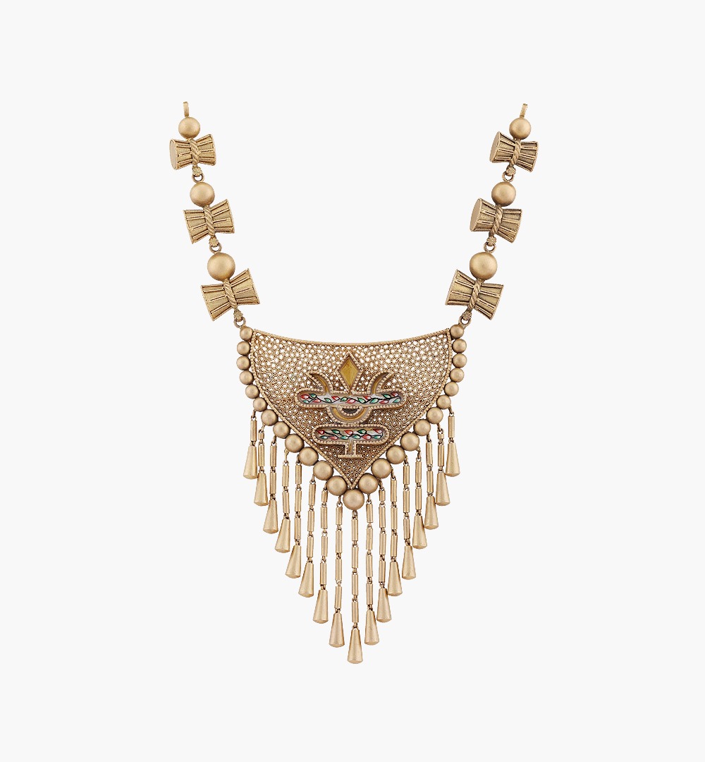 Sawansukha Gold Necklace