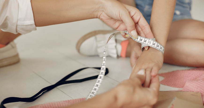 How to measure bangle size